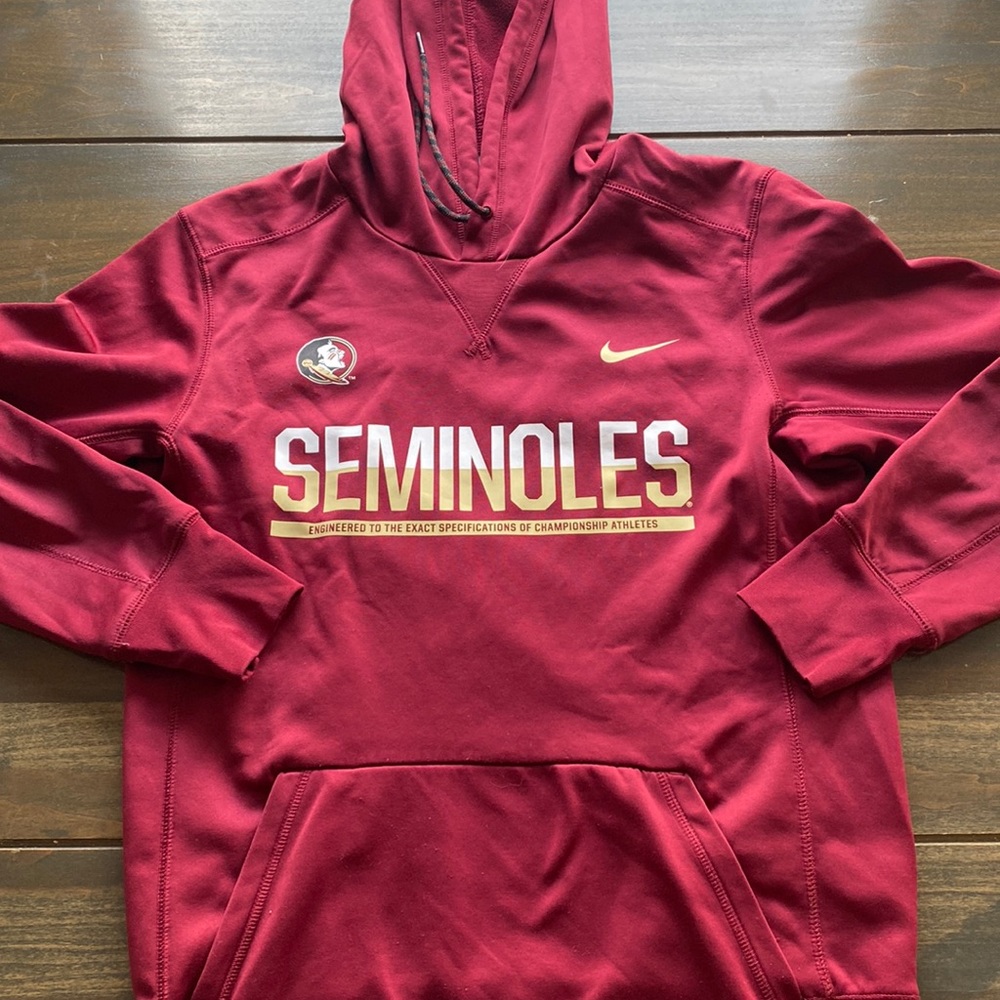 Men’s Nike Garnet FSU Hoodie Sweatshirt